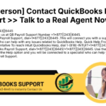 [Live Person] Contact QuickBooks Payroll Support >> Talk to a Real Agent Now
